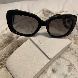 Prada rare black sunglasses